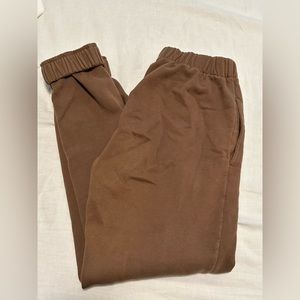 Brandy brown sweatpants